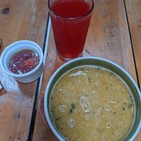 Menu del día - soup, drink and dessert (19.000 COP) - 5/5 at Tulsi Plant Based in Envigado