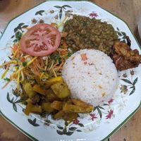 Menu del día - main dish (19.000 COP) - 4.5/5 at Tulsi Plant Based in Envigado