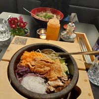 Bibimbap mit Tofu im Dolsot at Kimdogo in Saarbrucken