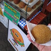 Arancino - Sicilian street food at The Green Market Berlin in Berlin