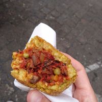 Arancino - Sicilian street food at The Green Market Berlin in Berlin