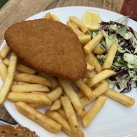 Vegan schnitzel.  at The Penny Black in Brunswick