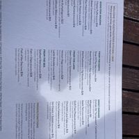 All day menu  at Postmasters in Arrowtown