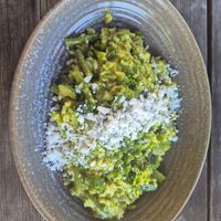 Vegan risotto at Postmasters in Arrowtown