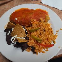 Chile rellano at La Zanahoria - Centro in Puebla