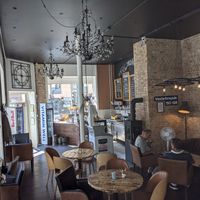 Cozy interior at Kaffestuen Vesterbro in Copenhagen