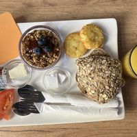 "Vegan healthy breakfast"  at Kaffestuen Vesterbro in Copenhagen