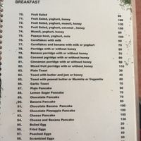 The Juice Shack Menu 0 at The Juice Shack  in Varkala