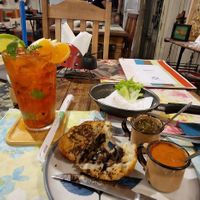 Cassava fritter starter at Emporio com Arte in Foz Do Iguacu