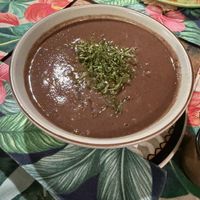 Black bean soupp  at Emporio com Arte in Foz Do Iguacu