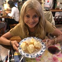 Vegan pao de queijo  at Emporio com Arte in Foz Do Iguacu