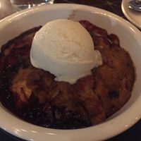 Baked Fruit Cobbler  at Gratitude in Newport Beach
