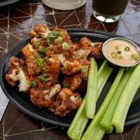 I'm eclectic - cauliflower wings at Gratitude in Newport Beach