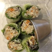 Bo bia Spring rolls at The Green Barn in Milpitas