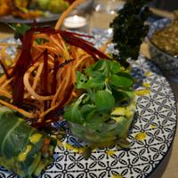 Raw plate (maki-avocado sushi) at 5 Lorette in Paris