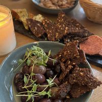 Snacks share platter - very tasty !  at Urten in Copenhagen