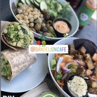 DIY bowls & Buffalo 66  at Dandelion Community Cafe in Orlando