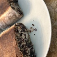 Black bean burrito  at Dandelion Community Cafe in Orlando