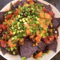 Loaded nachos !!! So yummy at Dandelion Community Cafe in Orlando