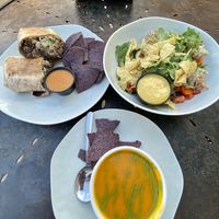 Summer soup at Dandelion Community Cafe in Orlando