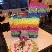 Chile en nogada at La Pitahaya Vegana in Mexico City