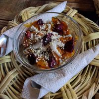 Vegan borfi at La Pitahaya Vegana in Mexico City