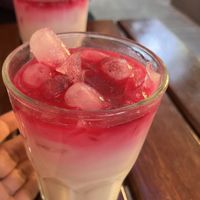 Horchata !!!  at La Pitahaya Vegana in Mexico City