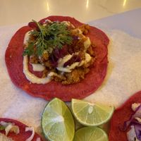 Camote Al Pesto  at La Pitahaya Vegana in Mexico City