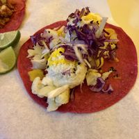 Couliflor Con Requesón de Coco  at La Pitahaya Vegana in Mexico City