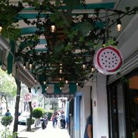 Entry at La Pitahaya Vegana in Mexico City