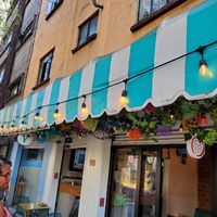 restaurant at La Pitahaya Vegana in Mexico City