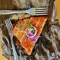 tamale at La Pitahaya Vegana in Mexico City