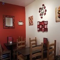 Cosy atmosphere at Scarlett's Cafe in Falkirk