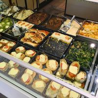 Lots of foods with cheese or eggs, but some are vegan and really tasty! at Ren in San Carlos De Bariloche