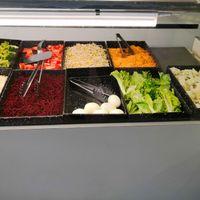 Fresh salad bar at Ren in San Carlos De Bariloche