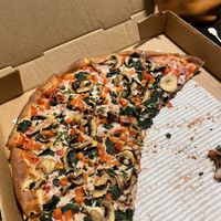   at Lenzini's Pizza in North Hollywood