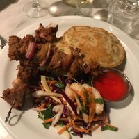 Korean  kebab at Cafe Van Gogh in South West London