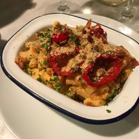 Mac and cheese at Cafe Van Gogh in South West London