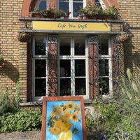Cute decor  at Cafe Van Gogh in South West London