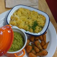 Fish pie at Cafe Van Gogh in South West London