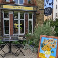 Exterior at Cafe Van Gogh in South West London