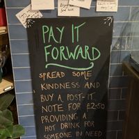   at Cafe Van Gogh in South West London