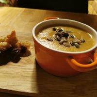 This is from Café Van Gogh's regular Menu  at Cafe Van Gogh in South West London