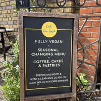   at Cafe Van Gogh in South West London