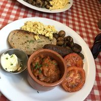 Full English  at Cafe Van Gogh in South West London