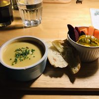 Celeriac fondu...amazing 😋  at Cafe Van Gogh in South West London