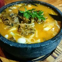 Kimchi soup  at Ereenzu Restaurant in 