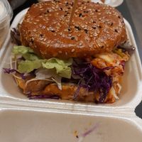 Banban burger at Ban Ban Kitchen in Berlin