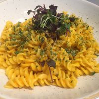 Mac N Cheese - Sweet potato & sunflower seed sauce at The Juice Smith in Cobham
