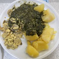 Ruhrtofu mit Spinat  at Mensa Otto-Behaghel-Strasse in Giessen